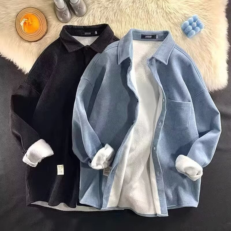 High Quality Corduroy Mens Shirt Jacket 2025