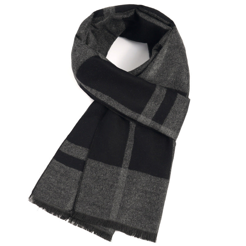 Wholesale Men’s Plaid Cashmere Scarf Nepal