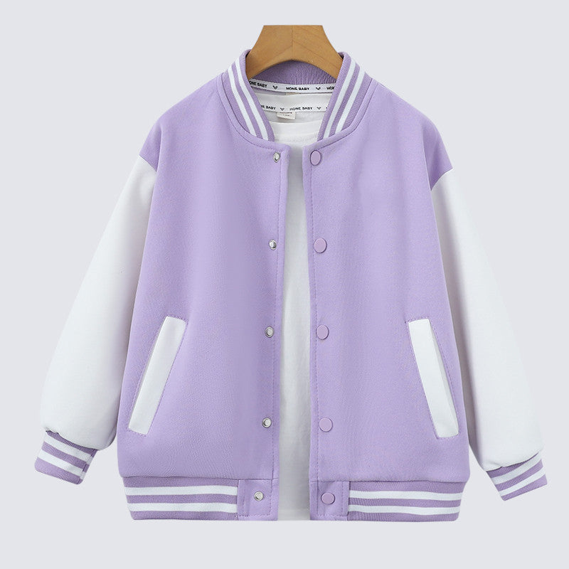 Girls’ Baseball Jacket