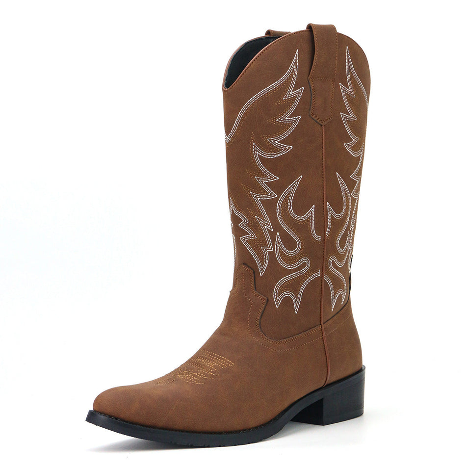 INSTOCK-Cowboy Boots for Men 2025 | Vintage Embroidery