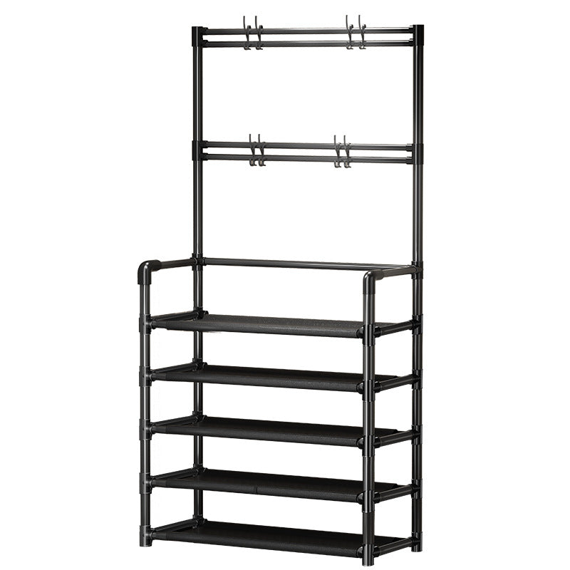 Entry Shoe & Coat Rack – Multi-Layer Dust-Proof Storage