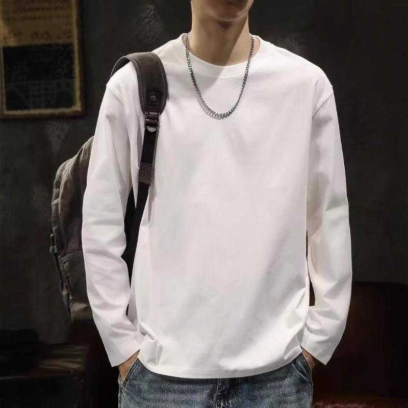 INSTOCK-Heavy Cotton Long Sleeve Tee – Black or White