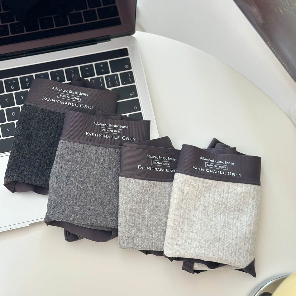 PACK OF - 4 Mid-Waist Pure Cotton Girl’s Underwear