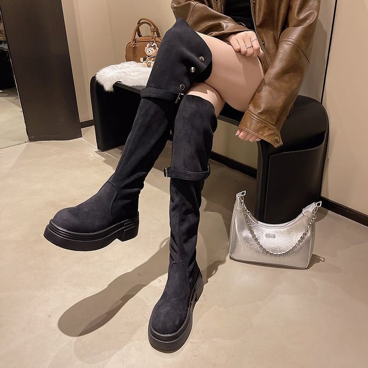 Wasteland Over-the-Knee Knight Boots – Autumn & Winter 2026