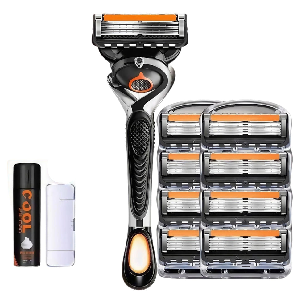 STOCK-German 5-Layer Men’s Razor – Premium Shave