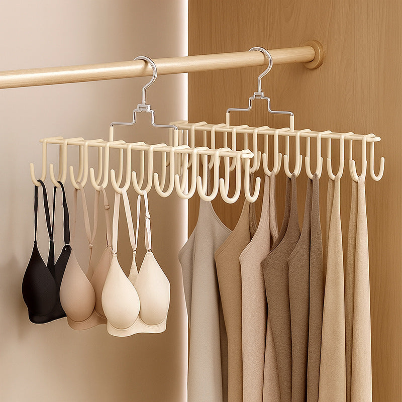Underwear Multi-Clip Seamless Anti-Slip Clothes Hanger Rack