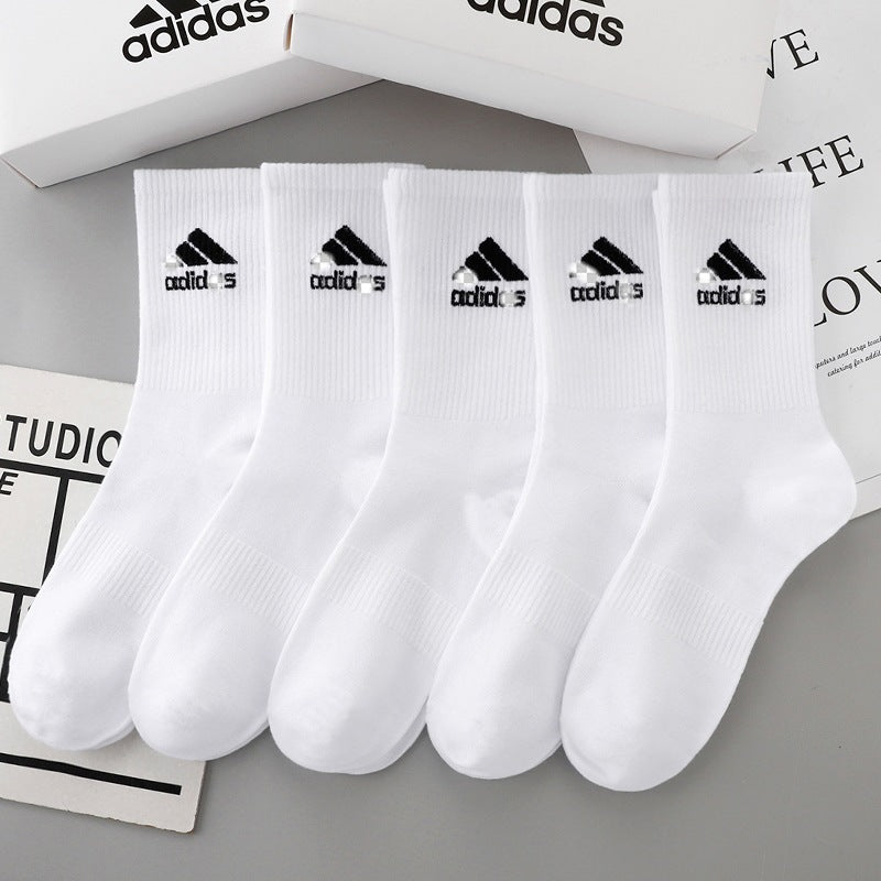 PACK OF - 5 Unisex Sports Long Socks Gift Box – Breathable &