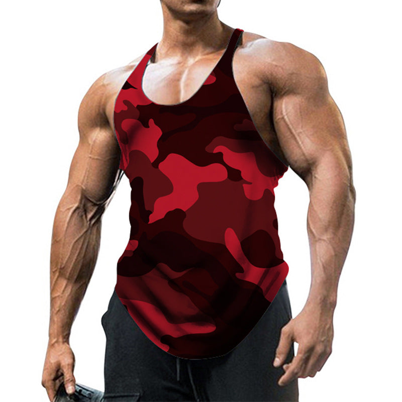 INSTOCK-U-Neck Tank Top  Stylish European & American Men's