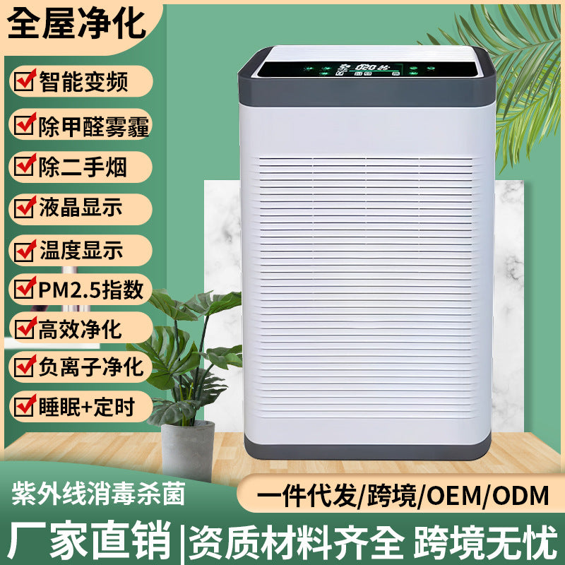 Intelligent Negative Ion Air Purifier for Smoke & Formaldehyde