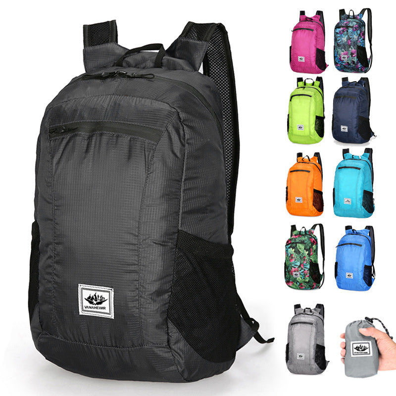Large-Capacity Folding Outdoor Sports Backpack
