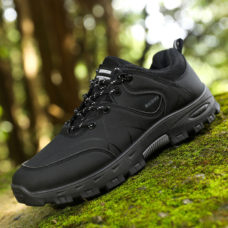 Fleece-Lined Plus-Size Outdoor Hiking Shoes 2026