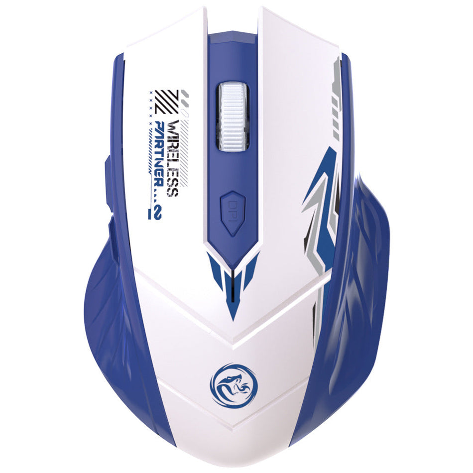 Dual Mode Wireless Gaming Mouse – Silent & Rechargeable