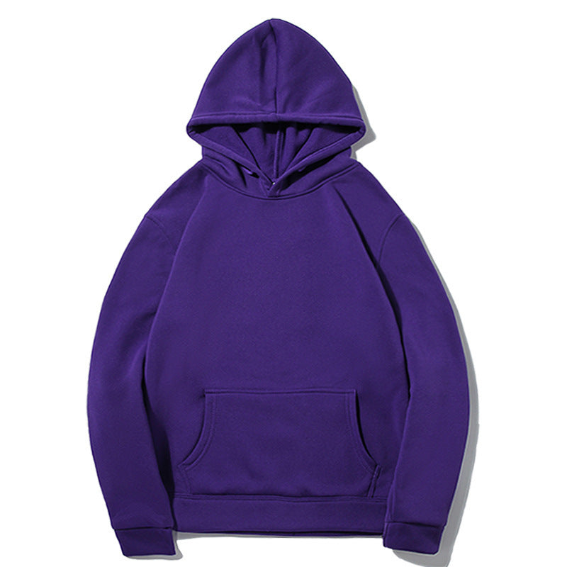 STOCK-Men & Women Velvet Hooded Pullover Jacket Autumn & Winter