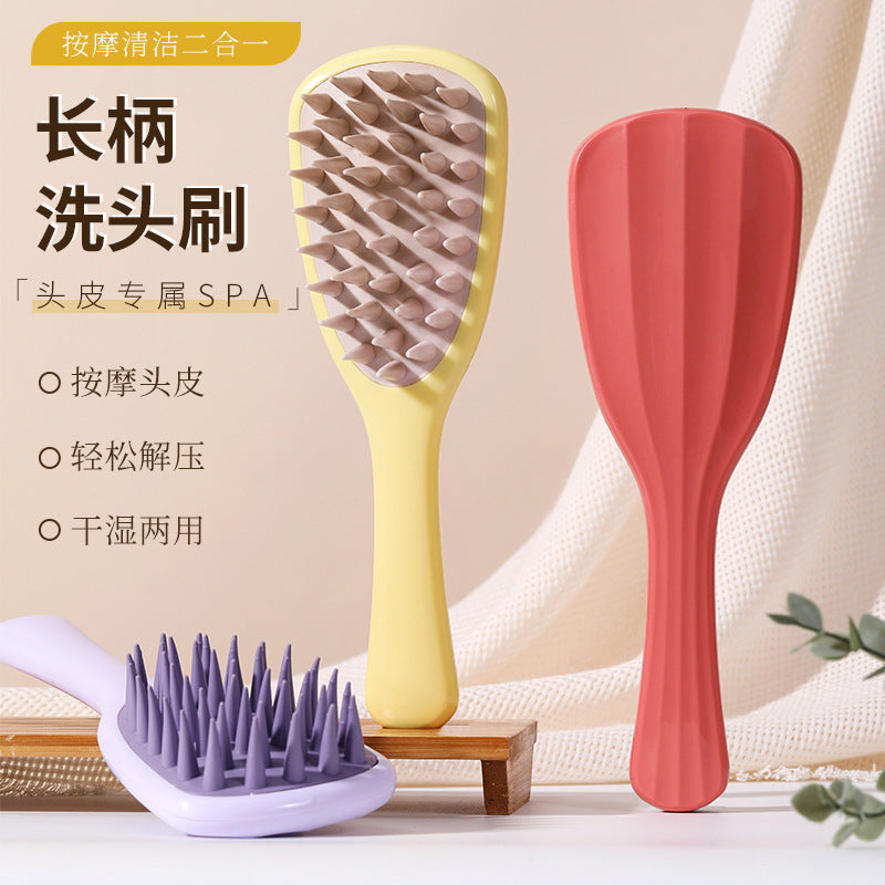 Ginkgo Leaf Shampoo Scalp Massager Comb