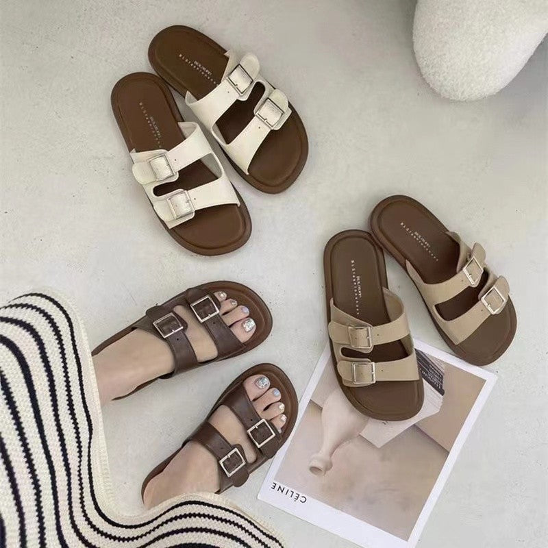 Women's Boken Slippers – Trendy Retro Slip-On
