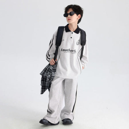 Boys Preppy Sweater Set – Spring Polo Outfit – Outfit Sets – Image 6