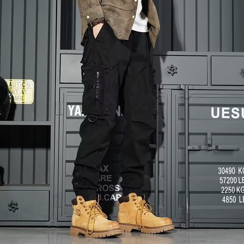 Men's Tactical Cargo Jogger Pants Plus Size