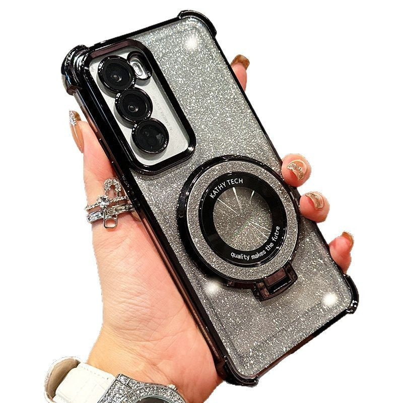 Samsung Gradient Glitter Electroplated Case