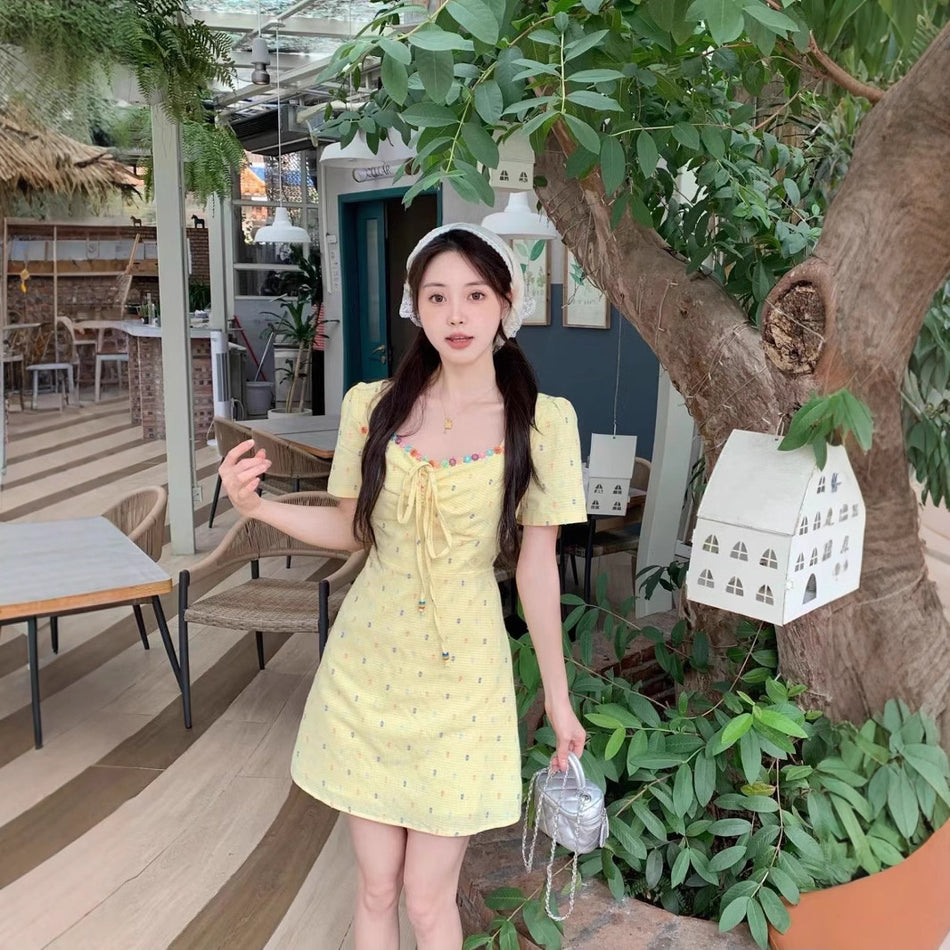 STOCK-Summer Lace Dress
