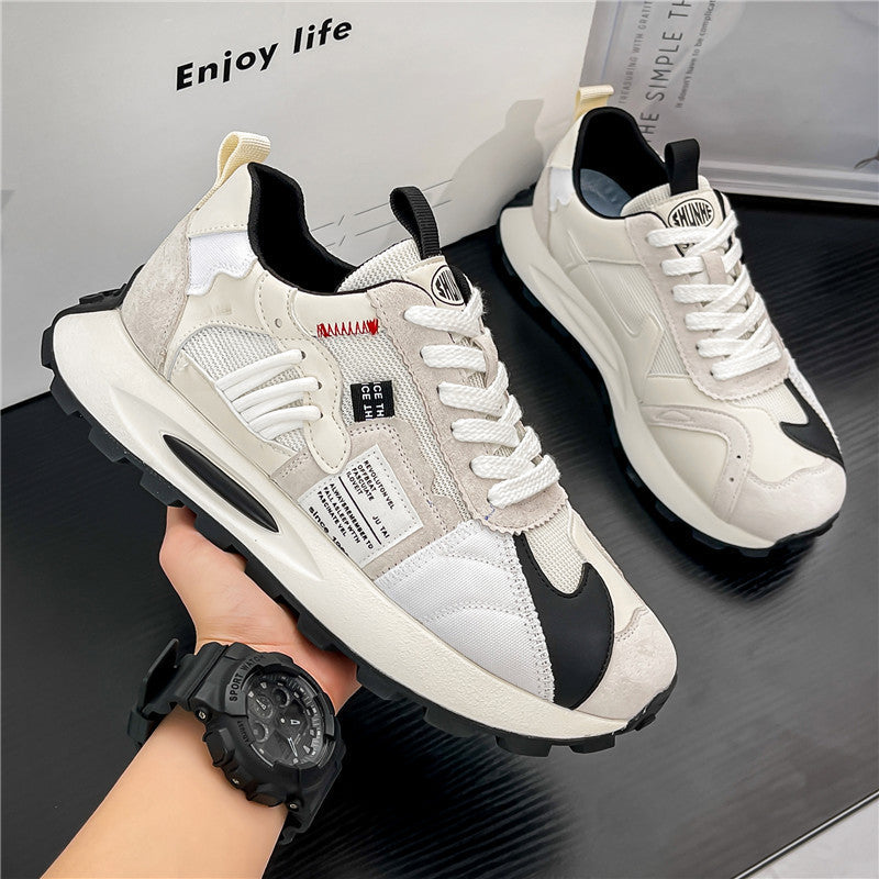 2025 Autumn Men’s Lightweight Thick-Soled Casual Sneakers