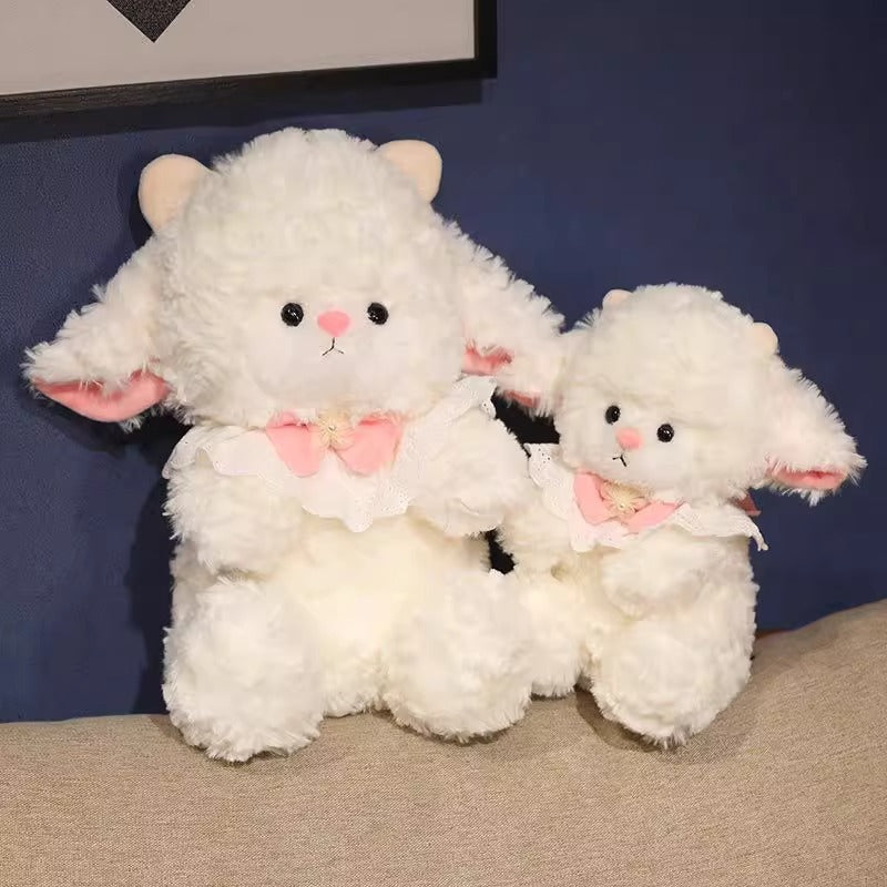 Cute Princess Sheep Plush Toy with Birthday Hat Doll Gift!!