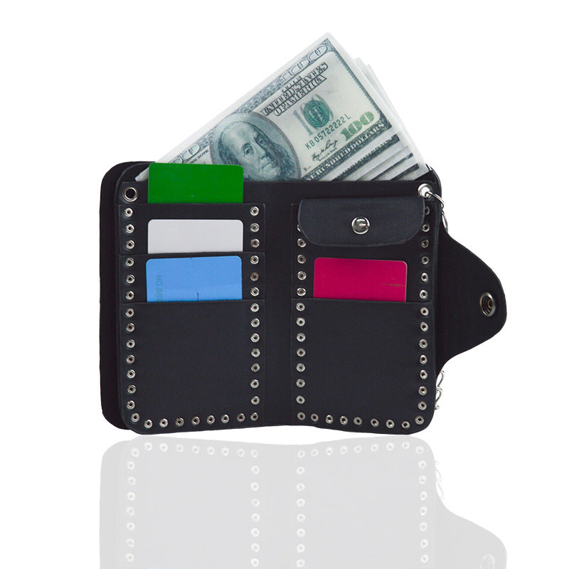 European & American Style Men’s Anti-Theft Chain Wallet