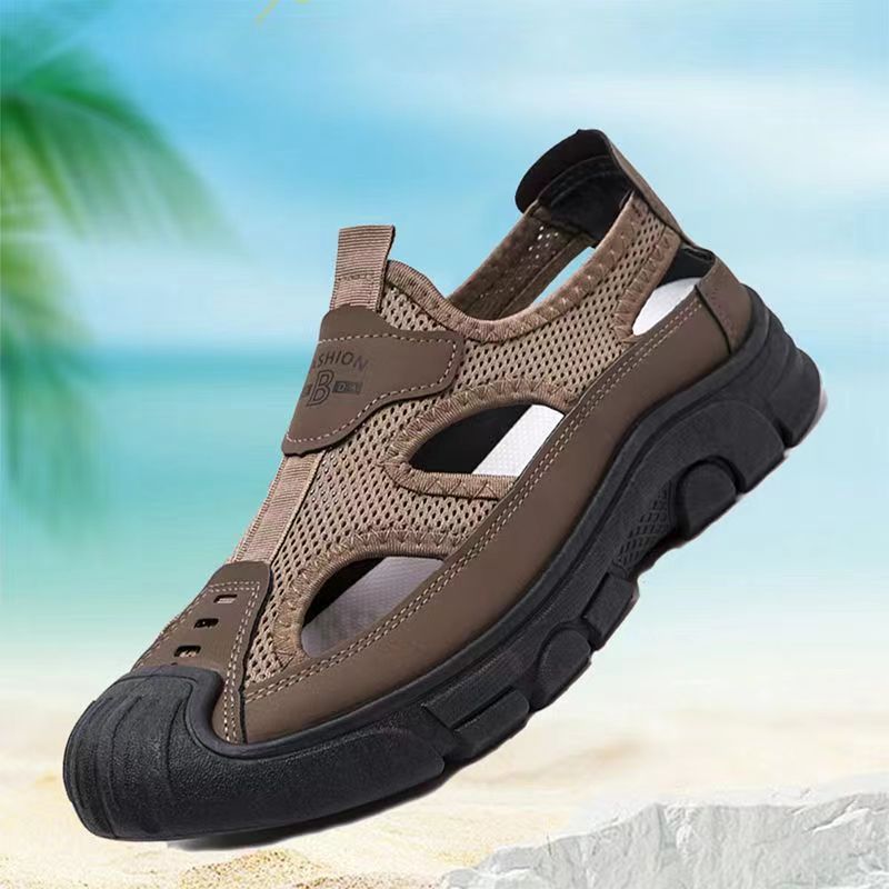 INSTOCK-Summer Men’s Baotou Sandals – Comfortable & Stylish