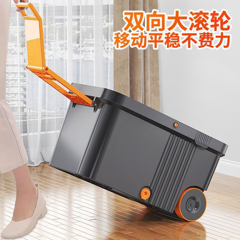 Extra Thick Rotary Mop – Hands-Free Lazy Cleaning Mop