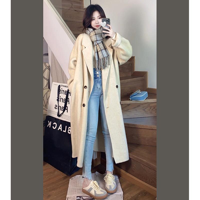 STOCK-Hepburn Woolen Coat