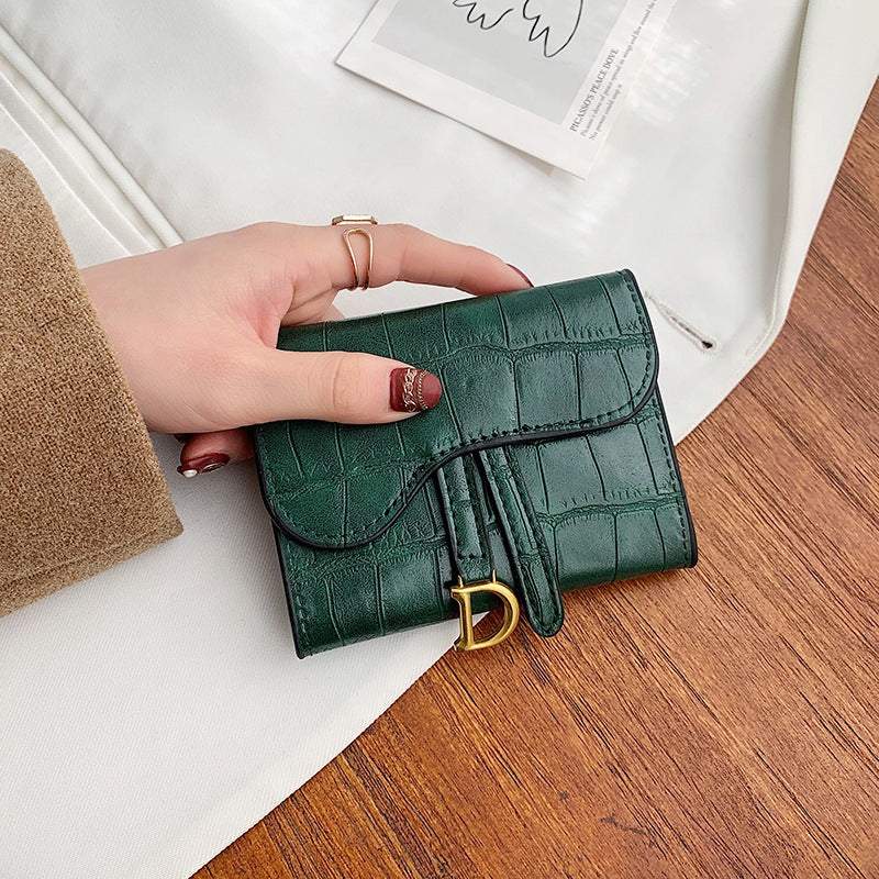 Trendy Stone Pattern Women's Wallet
