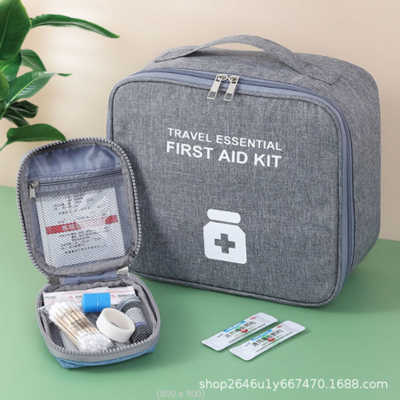Portable Kids’ Travel First Aid & Medicine Bag
