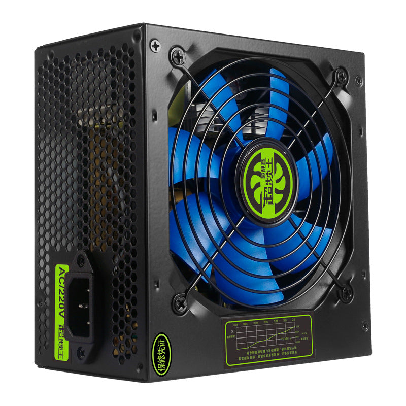 600W Silent Desktop Power Supply – 3-Year Warranty