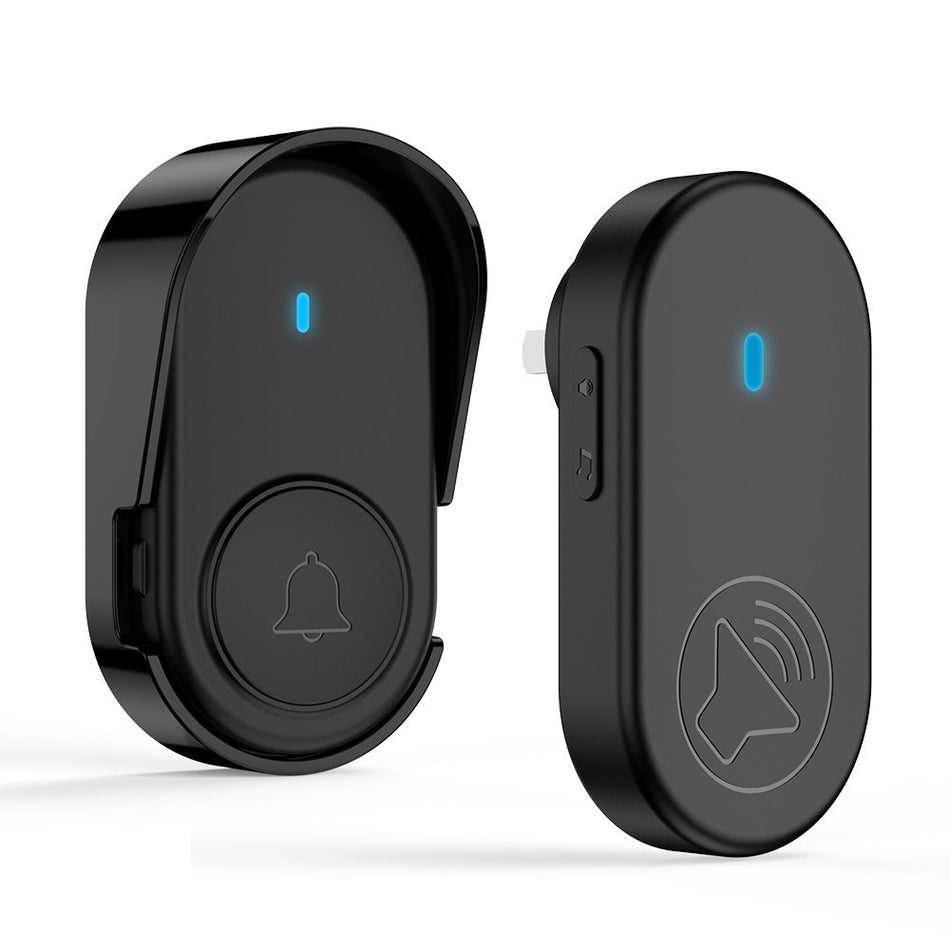 Wireless Flash Doorbell – 433MHz Anti-Interference Home Alert