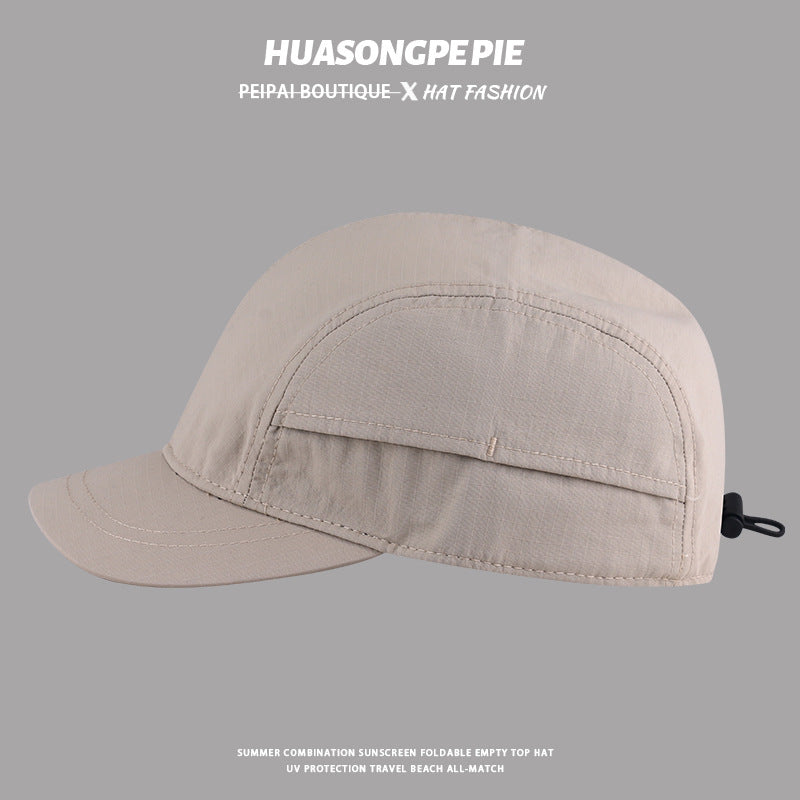 Vintage Quick-Dry Baseball Cap Summer Unisex Big Head Fit