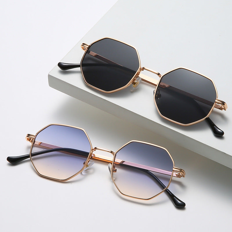 2026 New Polygonal Retro Sunglasses for Men & Women Trend