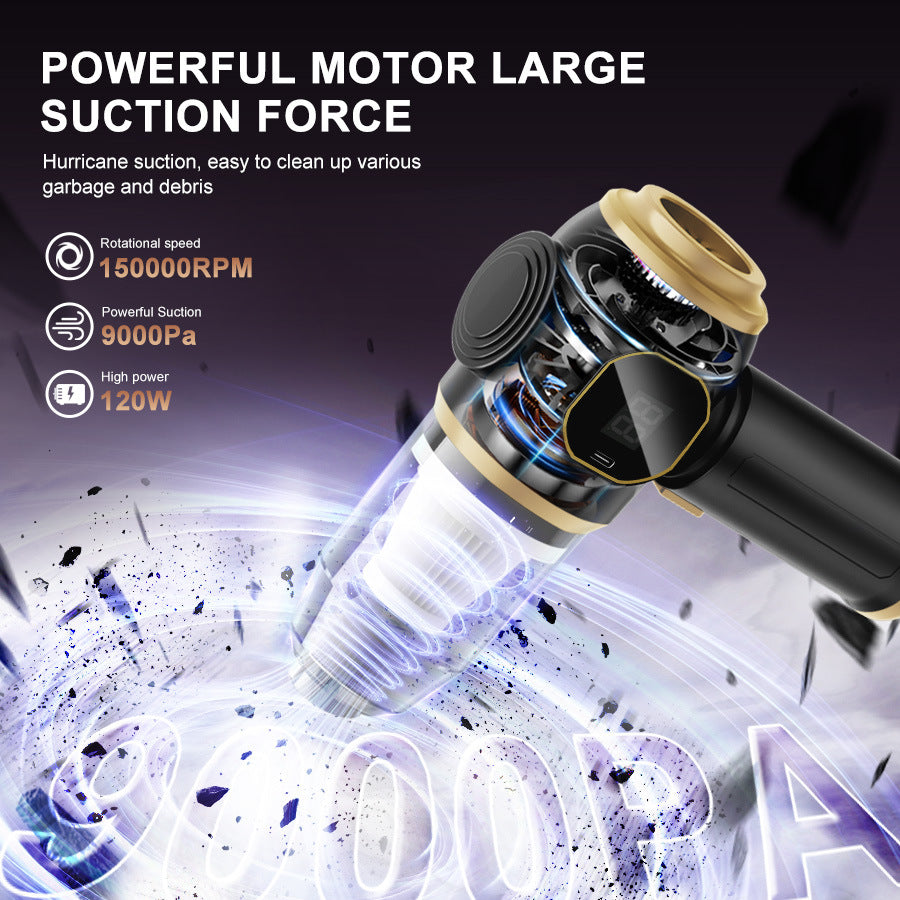 Car & Home Wireless Handheld Vacuum & Dust Blower