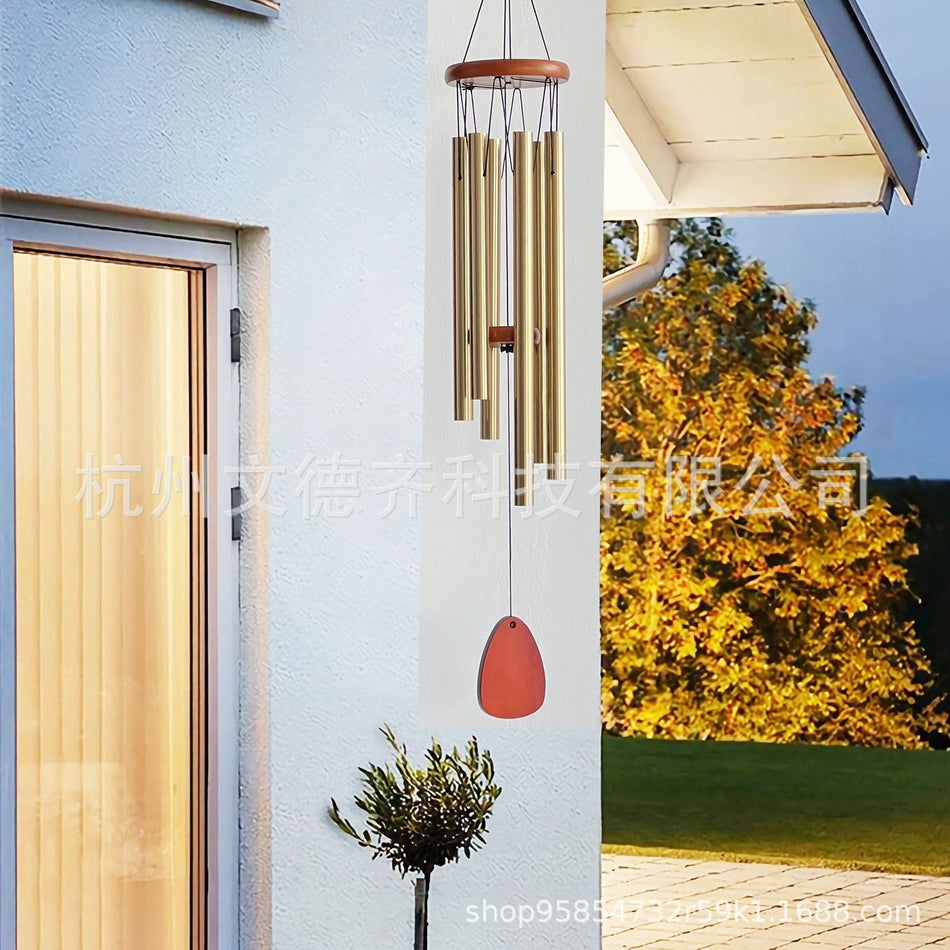 Wooden Commemorative Wind Bell for Indoors & Outdoors
