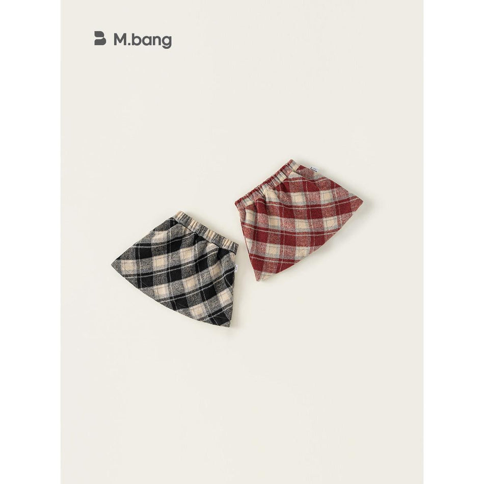 Youbao Girls Retro Plaid A-Line Autumn Skirt