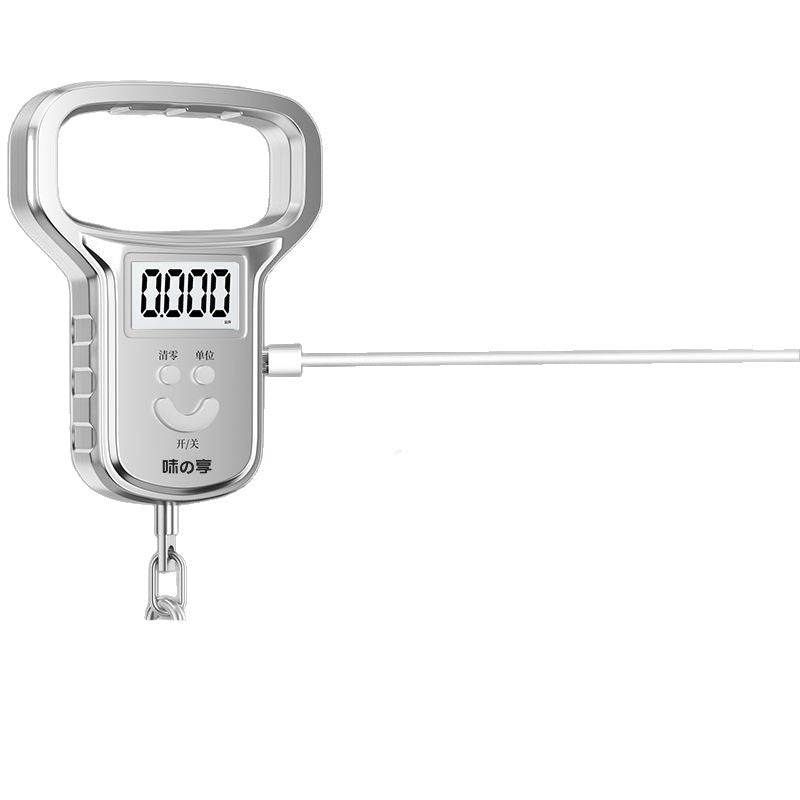 Mini 50kg Portable Digital Scale – High-Precision Spring Hook