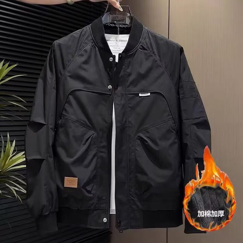 Men’s Cotton Pilot Jacket – Autumn & Winter Casual