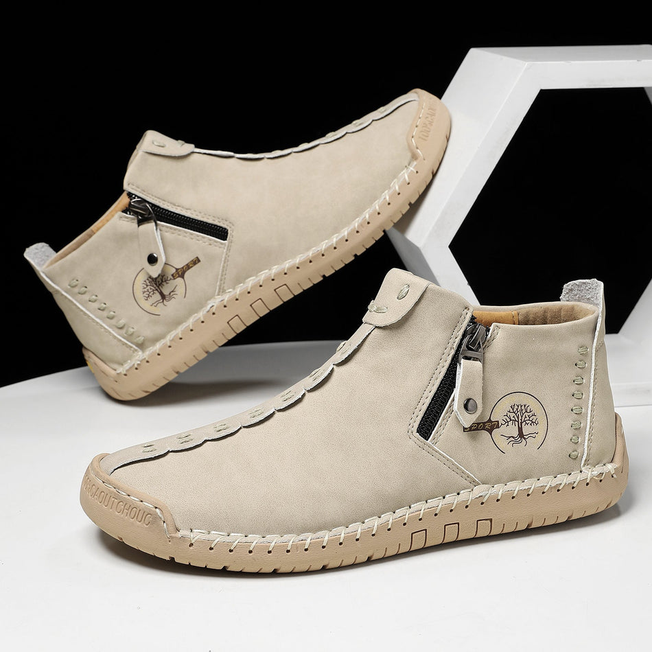 Men’s Large-Size Martin Boots Spring & Autumn