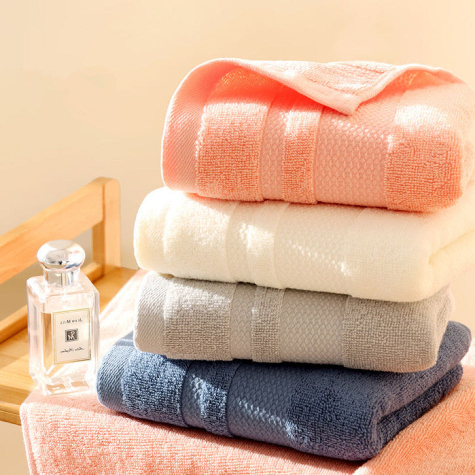 Pure Cotton Face & Bath Towel – Soft & Absorbent