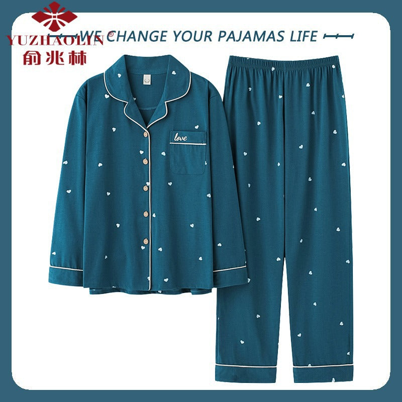 STOCK-100% Cotton Women’s Pajama Set – Long Sleeve & Stylish Fit