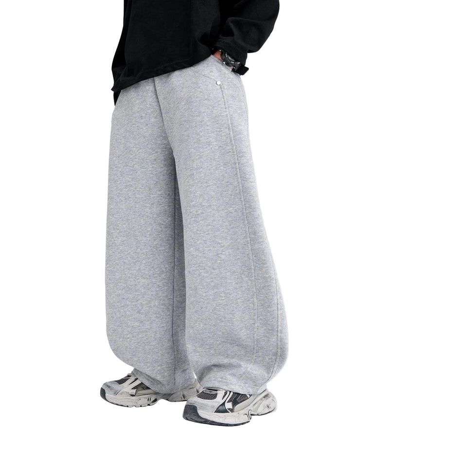 Zuoxi Boys Fleece-Lined Sports Pants 2025 Winter