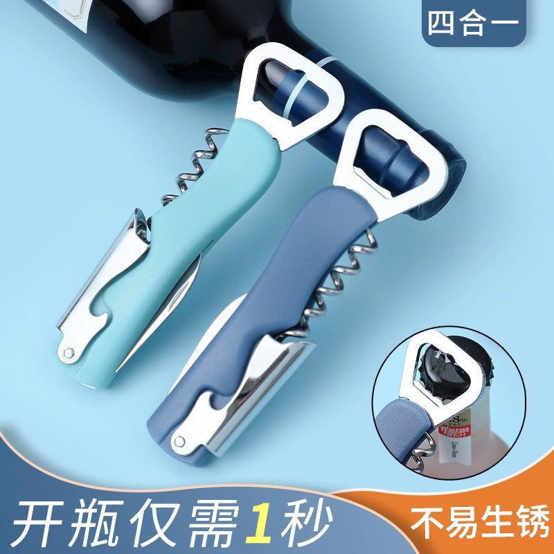 4-in-1 Multifunctional Bottle & Wine Opener