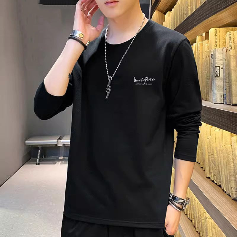 STOCK-Men’s Long-Sleeve T-Shirt – Cozy, Stylish & Versatile