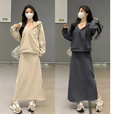 Slimming Autumn Two-Piece Suit