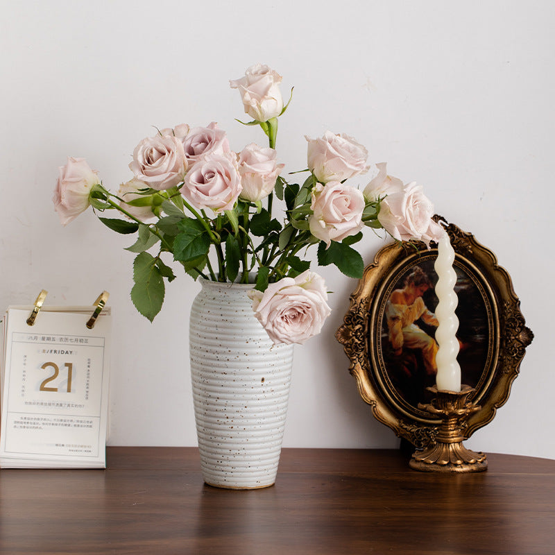 Nordic Retro Ceramic Vase for Flower Decoration