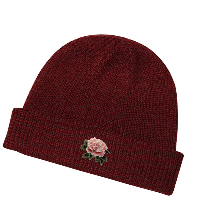 Korean-Style Fleece-Lined Wool Hat for Men