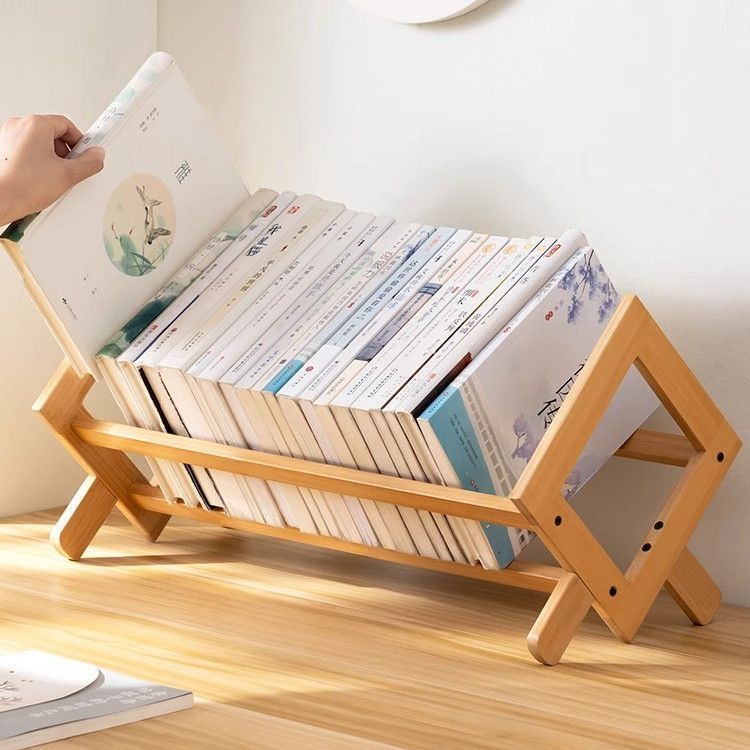 Multi-Layer Desktop Bookshelf Small Office Storage Rack